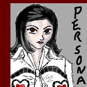 Maya from Persona 2.  Was frustrated and didn't colour her clothes.